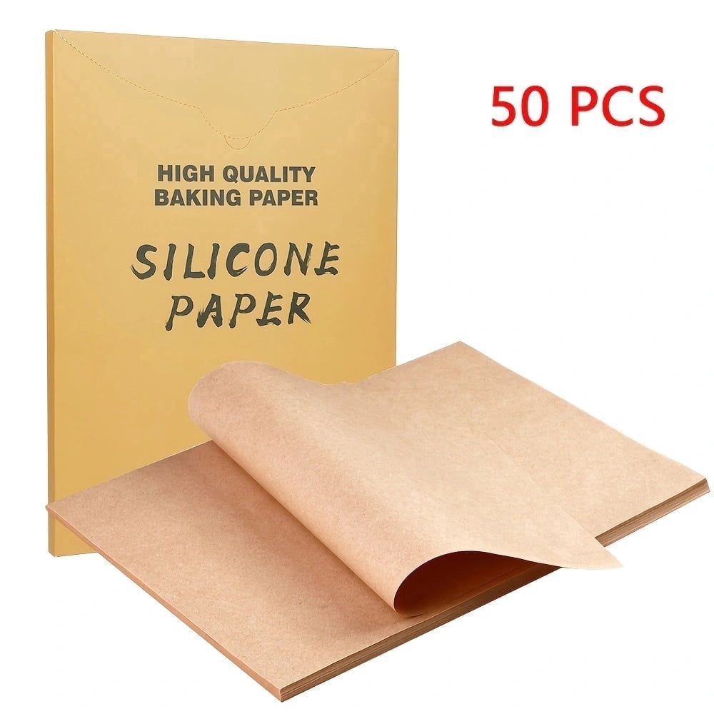 50Pcs Parchment Paper Baking Sheets, 9''x13'' Unbleached Precut Baking ...