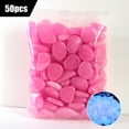 thumbnail image 1 of 50Pcs Pebbles Stone Glow In The Dark Decor For Aquarium Fish Tank Garden, 1 of 5