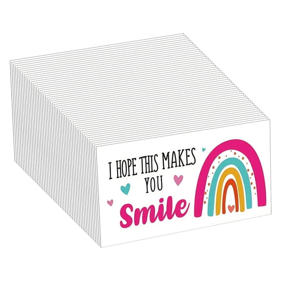 50Pcs Personalised Thank You for Your Order Cards Customer Appreciation Cards Stylish Gratitudes Cards for Shoppers