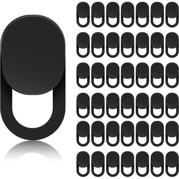 50Pcs Phone Camera Cover, Webcam Cover, Camera Privacy Covering Slide Phone Covering Computer Covers Slide, Webcam Covers for Laptop Protect Your Privacy Security Fits Most Laptop, Deskto