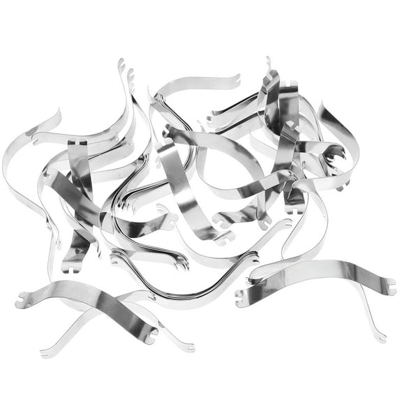 50Pcs Photo Frame Spring Hardware Aluminum Alloy Spring Clips Metal Spring Clips for Picture Frame