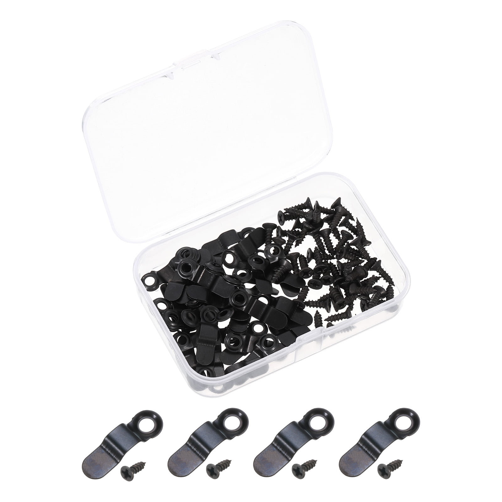 50Pcs Picture Frame Turn Button Length 23mm Width 7mm for Hanging