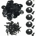thumbnail image 1 of 50Pcs Picture Frame Turn Buttons Metal Photo Frame Backing Clips 0.47 Inch Round, 1 of 6