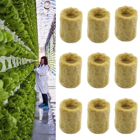 50Pcs Plant Grow Cube Breathable Water Absorption Soilless Planting Hydroponic Starter Sponge Gardening Gadget
