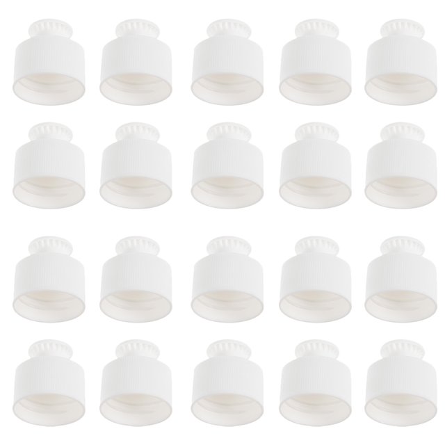 50Pcs Plastic Push Pull Replacement Caps Leakproof Sport Water Bottle