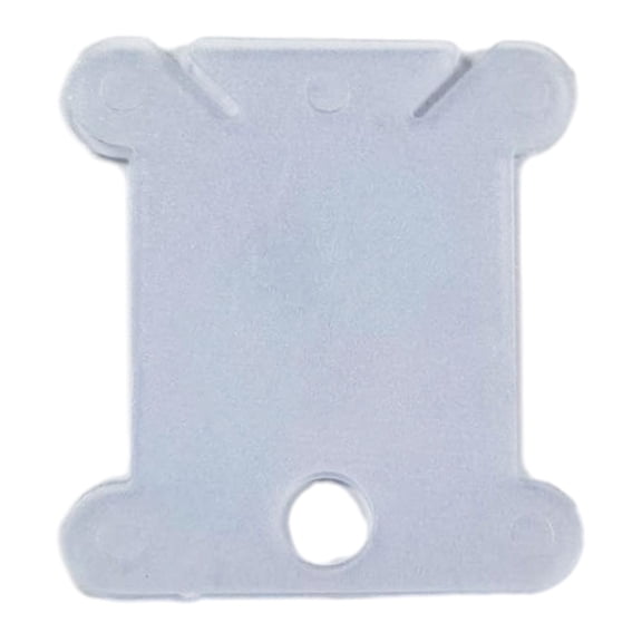 50Pcs Plastic Thread Bobbins Floss Bobbins, Embroidery Thread Organiser Bobbins, 1.37x1.49in Thread Winder Floss Bobbins