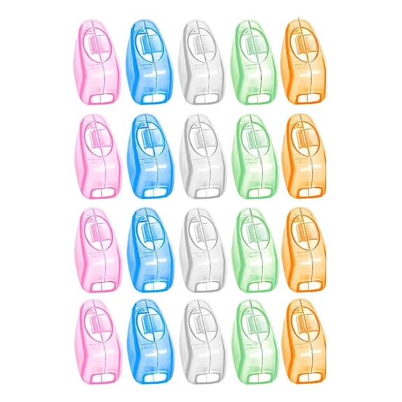 50Pcs Plastic Toothbrush Caps Hygienes Protectors Travel Toiletry Accessories