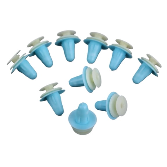 50Pcs Plastic Universal Auto Fasteners Clips 9.2mm Car Door Interior Male Female Matching Fixed Plastic Clip For Honda For Toyota
