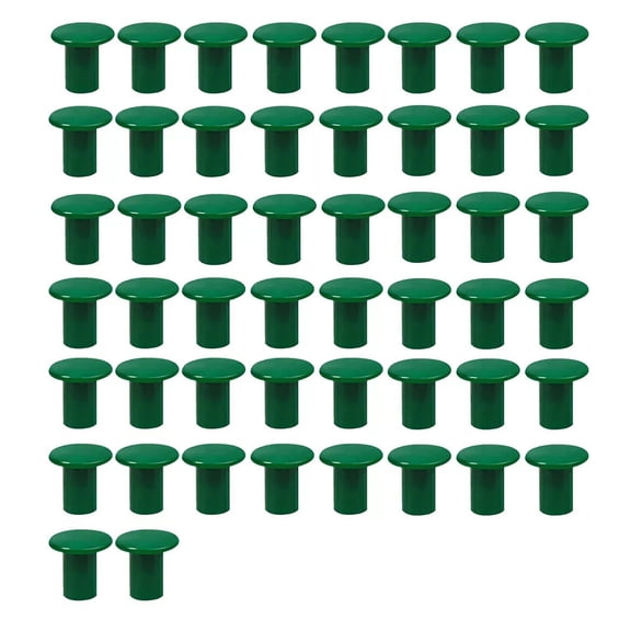 50Pcs Premium Garden Cane Caps Reliable Protection From Bamboo Injuries, Lightweight and Compact for All Users