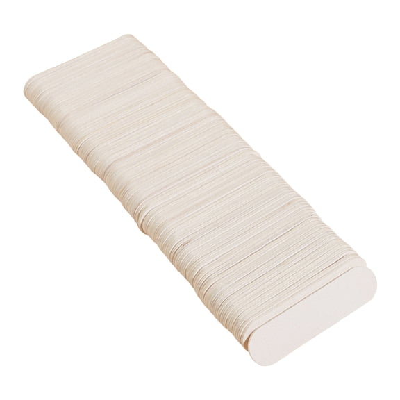 50Pcs Professional Buffering Files Wooden Files Double Sided File Strip Manicure and Pedicure Tools Gift