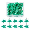 thumbnail image 1 of 50Pcs Push Pins Decorative Map Pins Cork Notice Board Thumb Tacks for Bulletin Board Fabric Marking Picture, 1 of 8