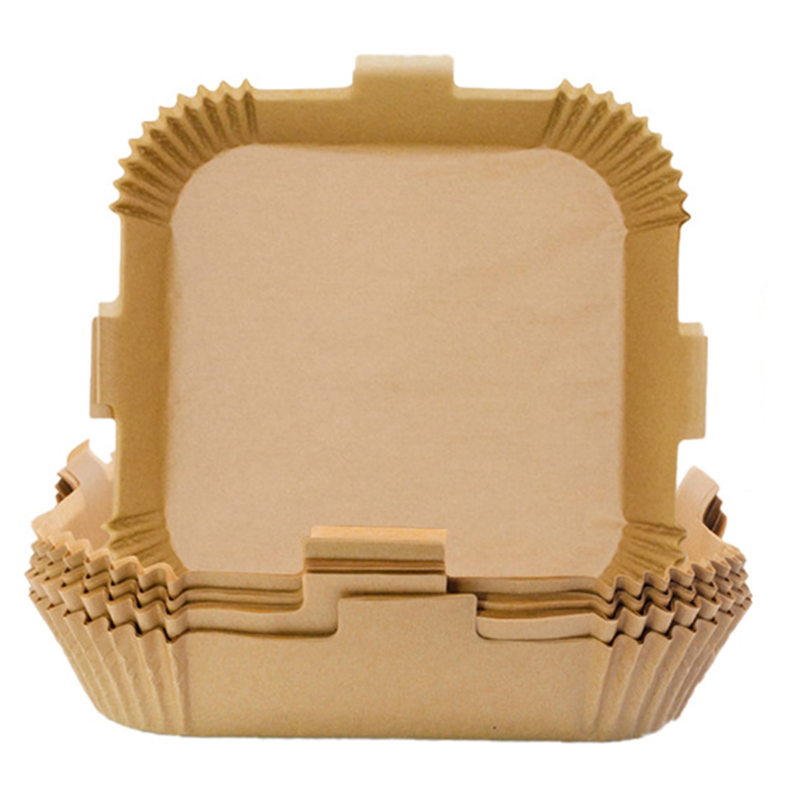 50Pcs Rectangular Fryer Special Papers Hightemperature Resistant