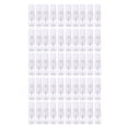 50Pcs Refillable Travel Perfumes Atomizer Bottles 1ml Leakproof Glass ...