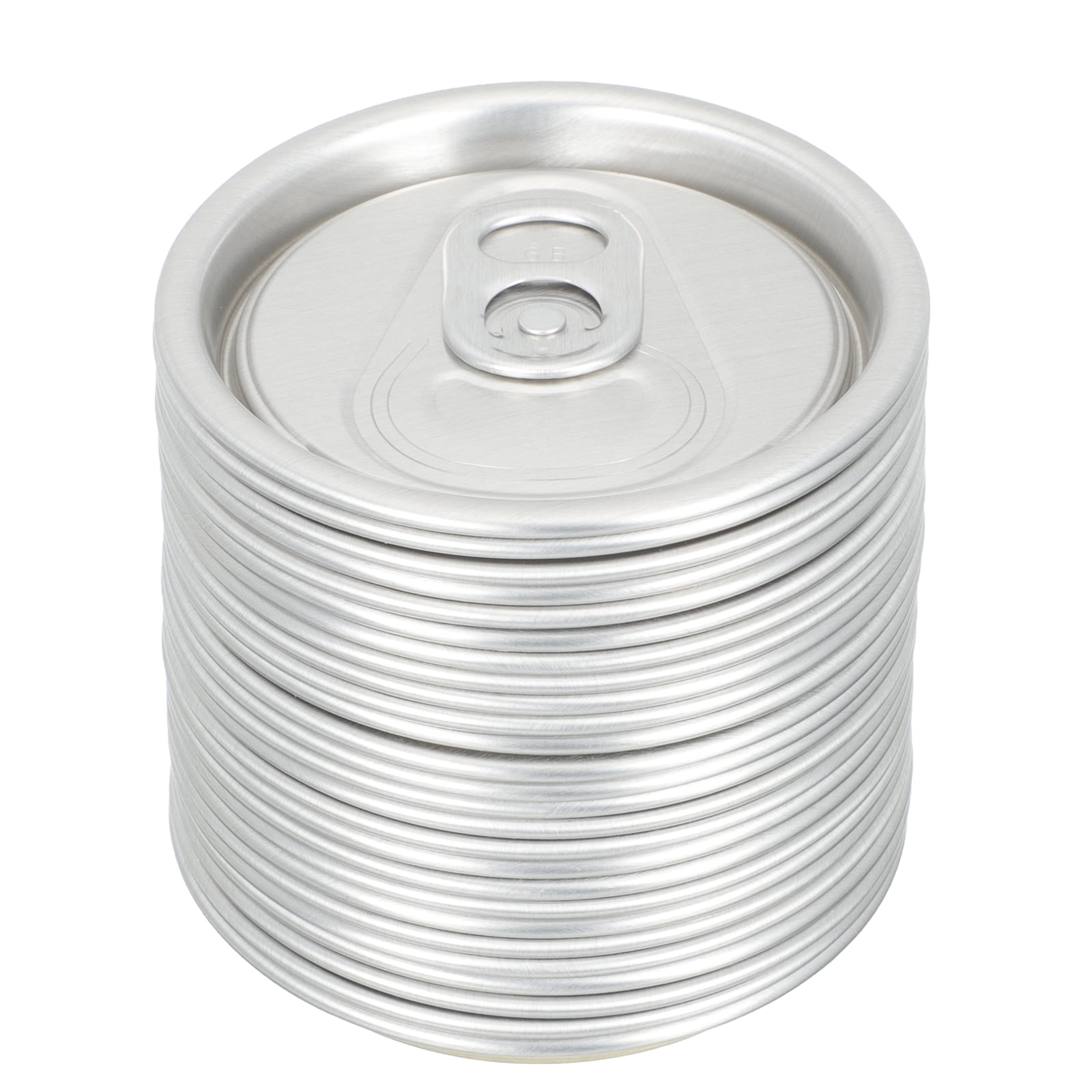 50Pcs Ringpull Can Lids Aluminum Soda Water Sealing Lids Wide Mouth