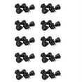 thumbnail image 1 of 50Pcs SPST Black Button On/Off Round Rocker Switch AC 6A/250V 10A/125V, 1 of 8