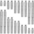 thumbnail image 1 of 50Pcs Scrapbook Extension Screws Photo Albums Extension Post Replacements 12x5mm Binding Screws Platinum Extention, 1 of 7