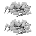 thumbnail image 1 of 50Pcs Set 1/8 Inch Felt Polishing Buffing Points Mounted Imitation Wool for Rotary Tool, 1 of 7