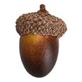 thumbnail image 1 of 50Pcs/Set 3cm Artificial Acorn Decor Fake Nutty Craft Acorns Acorn with Natural Acorn Cap Fruit Props Simulation Mini Acorns for Fall Home Kitchen Decor Autumn Thanksgiving, 1 of 8