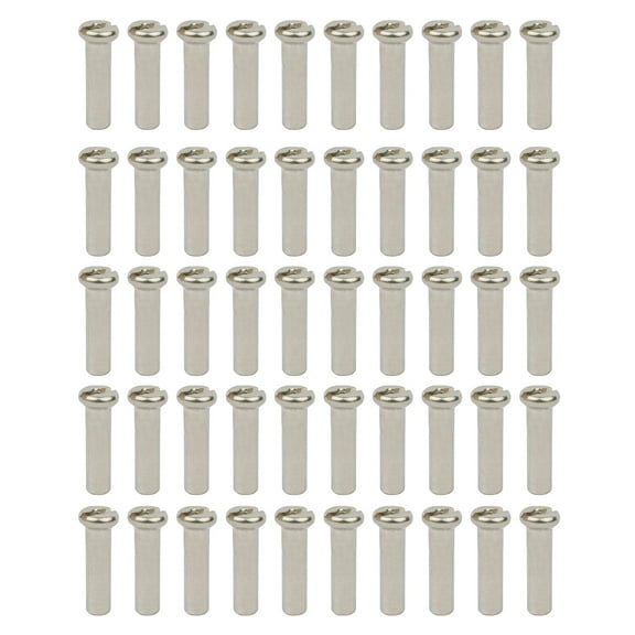 50Pcs/Set Bicycles Spoke Cap Steel Metal Cover Mountain Bike Part Fixed Gear Road Bikes Universal Practical Protective