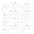 50Pcs Shower Curtain Hooks Shower Curtain Hooks Replacement Bath
