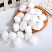 About 50pieces Small Cotton For Make Up Nail Polish Removal Pet Care Cleaning About 50 Double Nail Cotton Polish Remover Nail Cloth Cotton Makeup Nail Remover Towel Remover