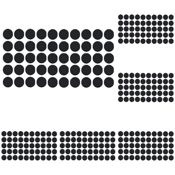 50Pcs Small Round Adhesive Magnets with Strong Self-Adhesive Backing, 15mm 20mm 25mm 30mm Assorted Sizes, Flexible Sticky Magnets for Fridge, Whiteboard, DIY Crafts, Photo Hanging & School Projects