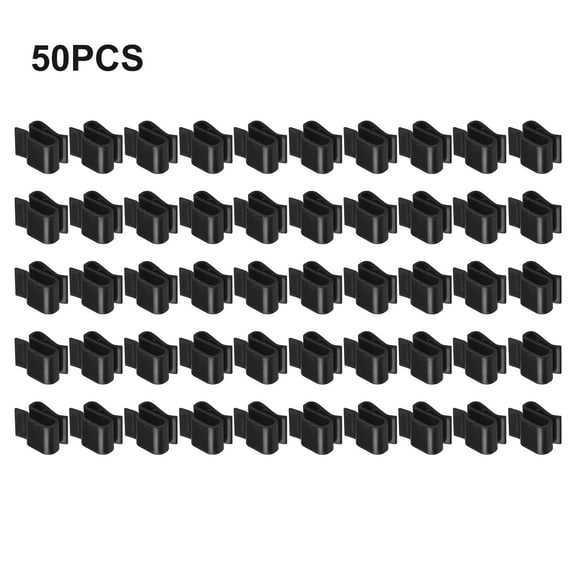 50Pcs Solar Panel Photovoltaic Frame Wire Clips Pv Cable Clamp for Boat Trailer