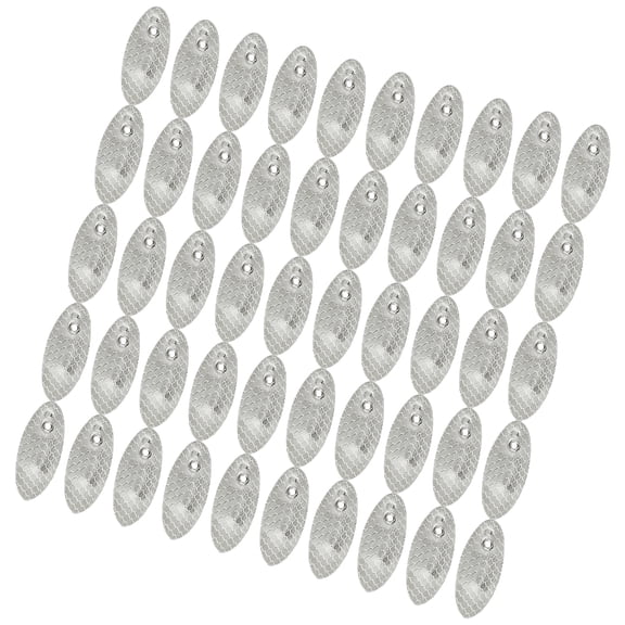 50Pcs Spoon Metal Hard Spinner Baits Fish Lures Spinner Swimbaits Sequins Lures Baits Making Spoons Rigs Spinner Slices