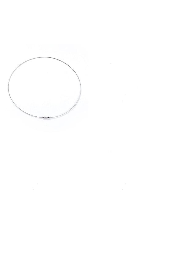 50Pcs Stainless Steel Wire Necklace Cord with Brass Screw Clasp Stainless Steel Color 20 inch(50.8cm) 0.1cm