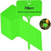 50Pcs T-Type Plastic Plant Labels Waterproof Re-Usable Nursery Flower Vegetables Herb Markers Sign Stakes Garden Classification Tag