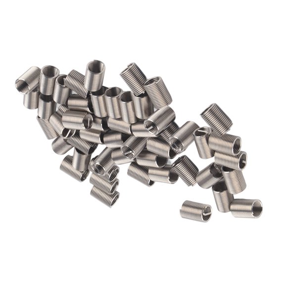 50Pcs Thread Inserts Male Female Reducing Nut Repair Fastener Tool M10x1.252.5D