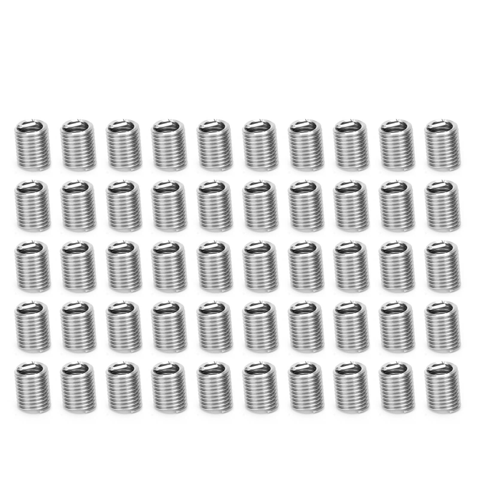 50Pcs Thread Inserts Male Female Reducing Nut Repair Tool Stainless 3-16-24-1-4-20-5-16-18-bsf-british-standard-fine-thread-12-9-grade