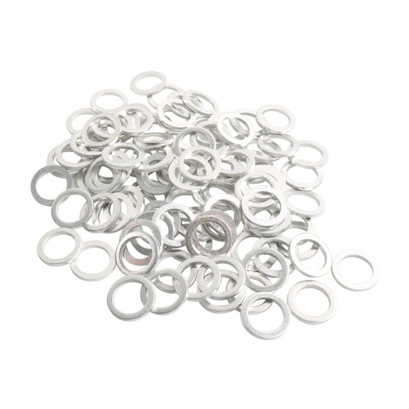 50Pcs Washers Rings 21513-23001 Car Engine Oil Drain Plug Gasket Oil Drain Plugs Auto Accessories Washer Gasket