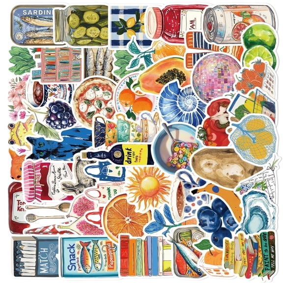 50Pcs Waterproof Street art Art Stickers Creative Decoration for Notepads Guitar Travel Accessories