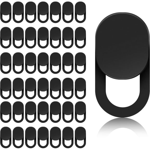 50Pcs Webcam Cover Slide, Phone Camera Cover, Cameras Blocking Stickers Front Cameras Covers for Phone, Fits Most Laptop, Desktop, Phones