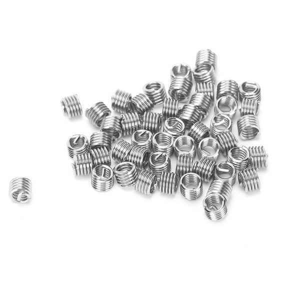 50Pcs Wire Thread Insert Screw Bushing Threaded Repair Protection Tool US Units 1024x1.5D
