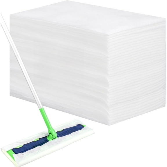 50Pcs XL Dry Sweeping Cloths for Sweeper XL Mop -Disposable X-Large Pet Dry Mop Refill - Multi-Surface Dry Cloth Refills for Floor Cleaning (Mop is not Included)