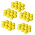 thumbnail image 1 of 50Pcs Yellow Soft Elastic Indoor Practice PU Golf Ball, 1 of 5