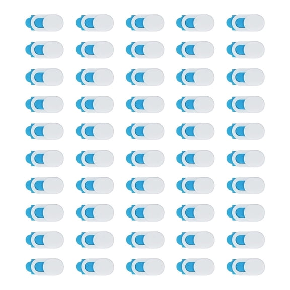 50Pieces Computer Camera Covers With Sliding Mechanism For Laptop Tablet Smartphone Privacy Shield Guard