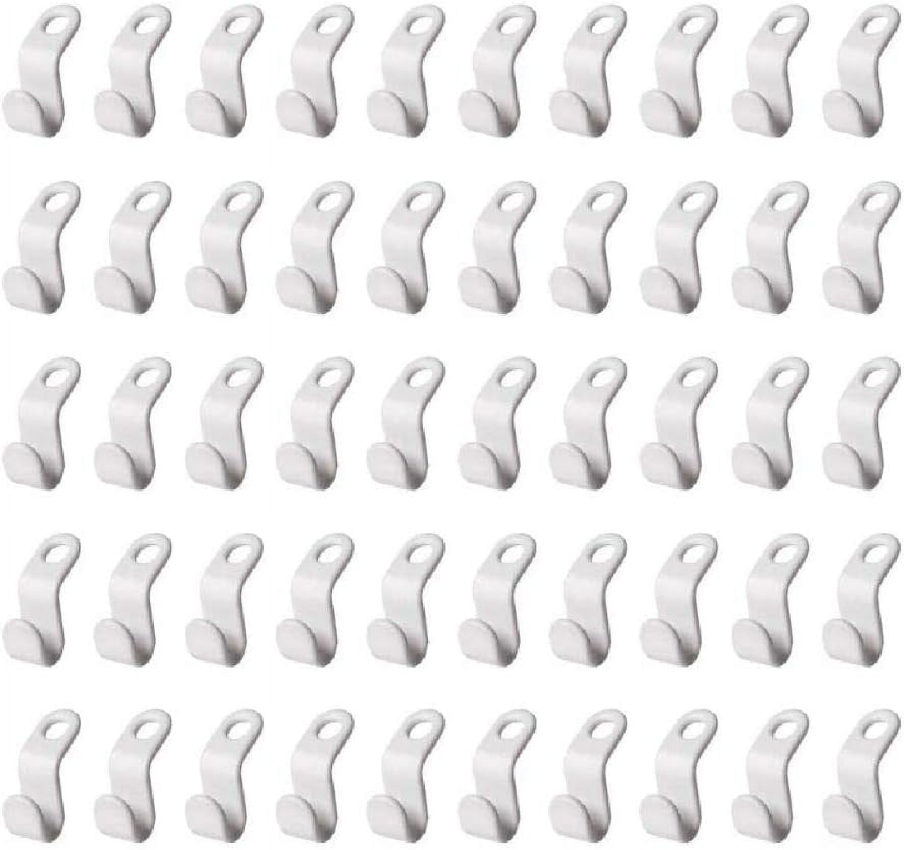 50Pieces Hanger Extender Clip Cascading Hanger Hooks Plastic Magic