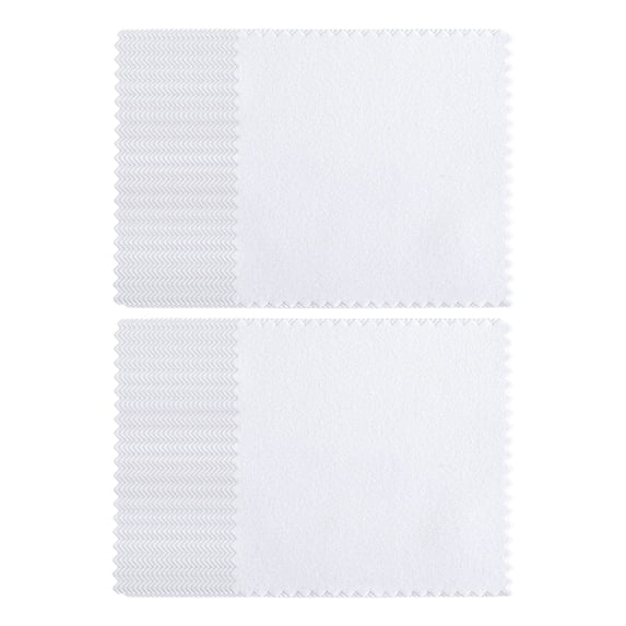 50Pieces Heavy Type Silver Cleaning Cloth Silver Maintenance Cloth for Restoring Shines to Oxidized Rings Chains Bangles