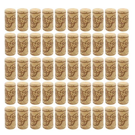 50Pieces/set Natural Straight Corks Stoppers Leakproof Replacement Stoppers