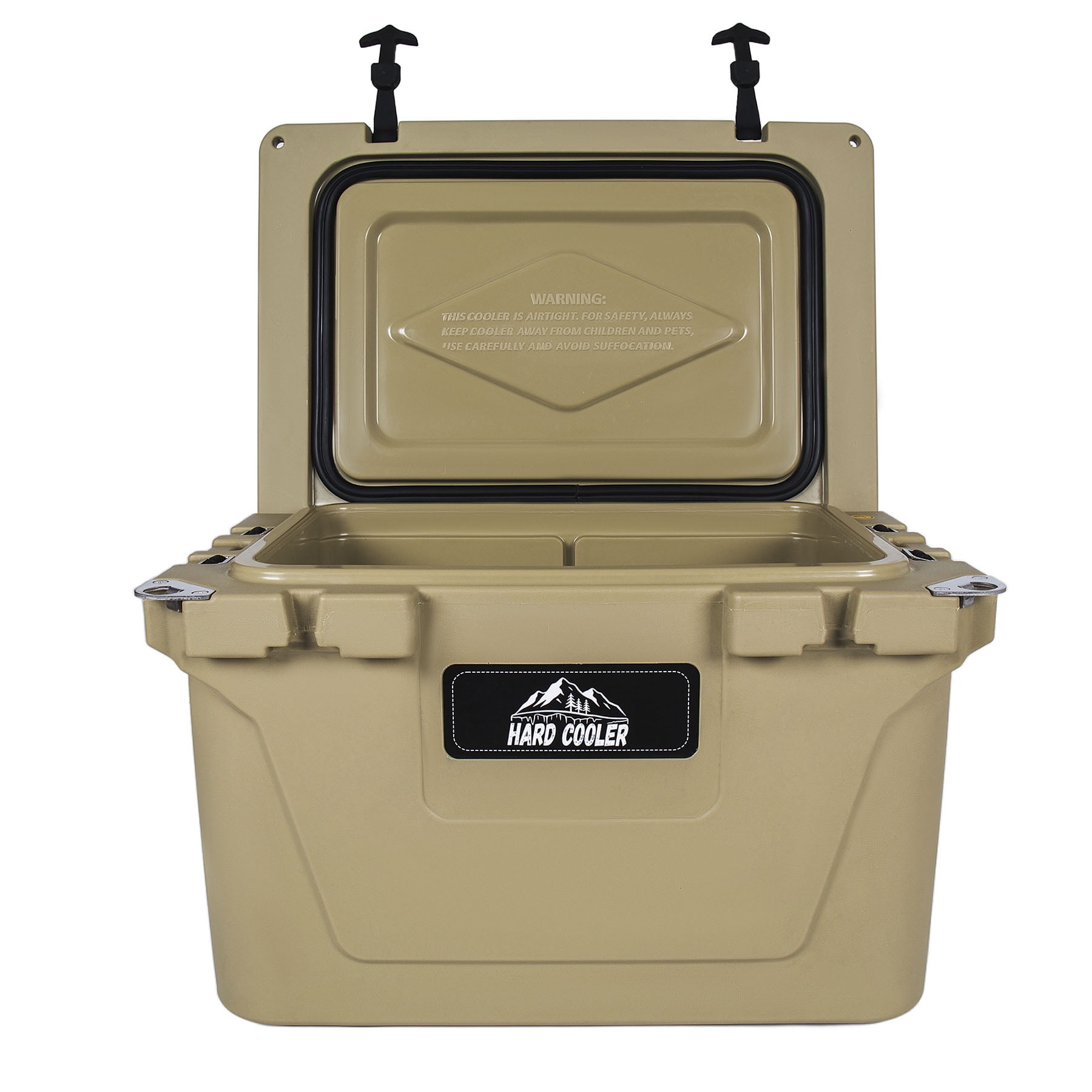 50Qt Ultra-Light Hard Shell Cooler, Heavy-Duty Ice Chest with 6-Day Ice Retention for Camping, Tailgate, Job Site, Outdoor