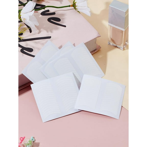 50Sheet Self-Adhesive Nail Strips Sticker French Arch Paper Sticker Manicure Nail Tips Line for Women Decoration DIY Tools 6x6.5x0.02cm for DIY