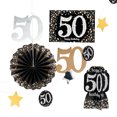 thumbnail image 1 of 50Th Sparkling Celebration Decor Kit - Party Supplies - 10 Pieces, 1 of 1