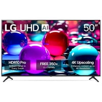 50" LG UA75 4K Ultra HDR AI Smart LED WebOS TV only