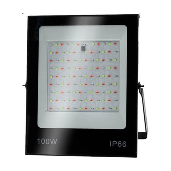 50W 100W 200W RGB Led Flood Light IP66 Waterproof Outdoor Spotlight With Remote Control Wall Washer Lamp ,Save Energ
