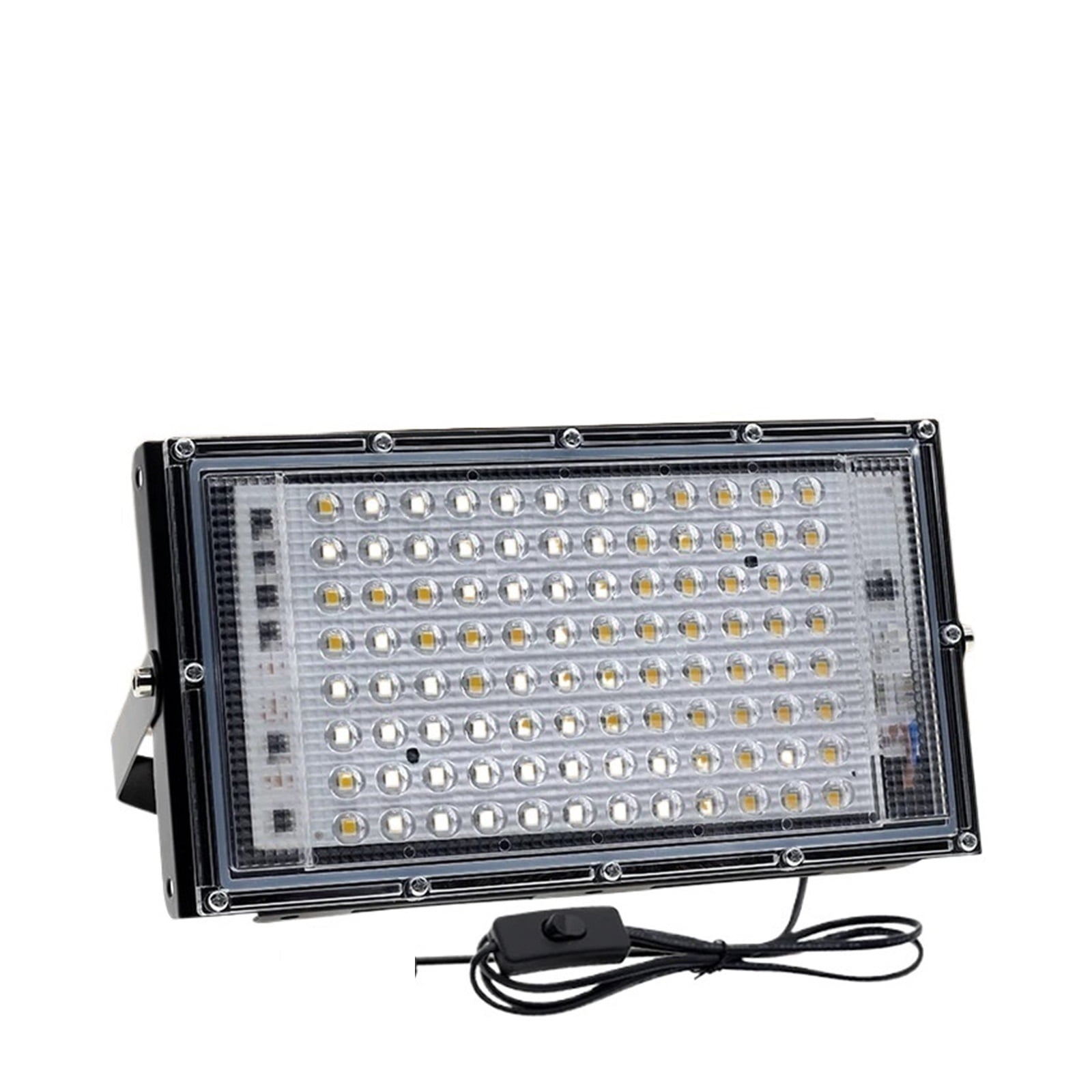50W 100W LED RGB Flood Light IP65 Waterproof Outdoor Reflector Led Spotlight Landscape Lighting With Remote Control ,Brings Out Natural Colors