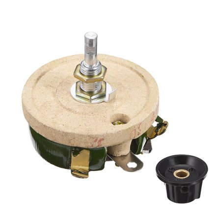 50W 30R Ohm Wirewound Ceramic Potentiometer Variable Rheostat Resistor