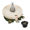 thumbnail image 1 of 50W 50R Ohm Wirewound Ceramic Potentiometer Variable Rheostat Resistor, 1 of 2